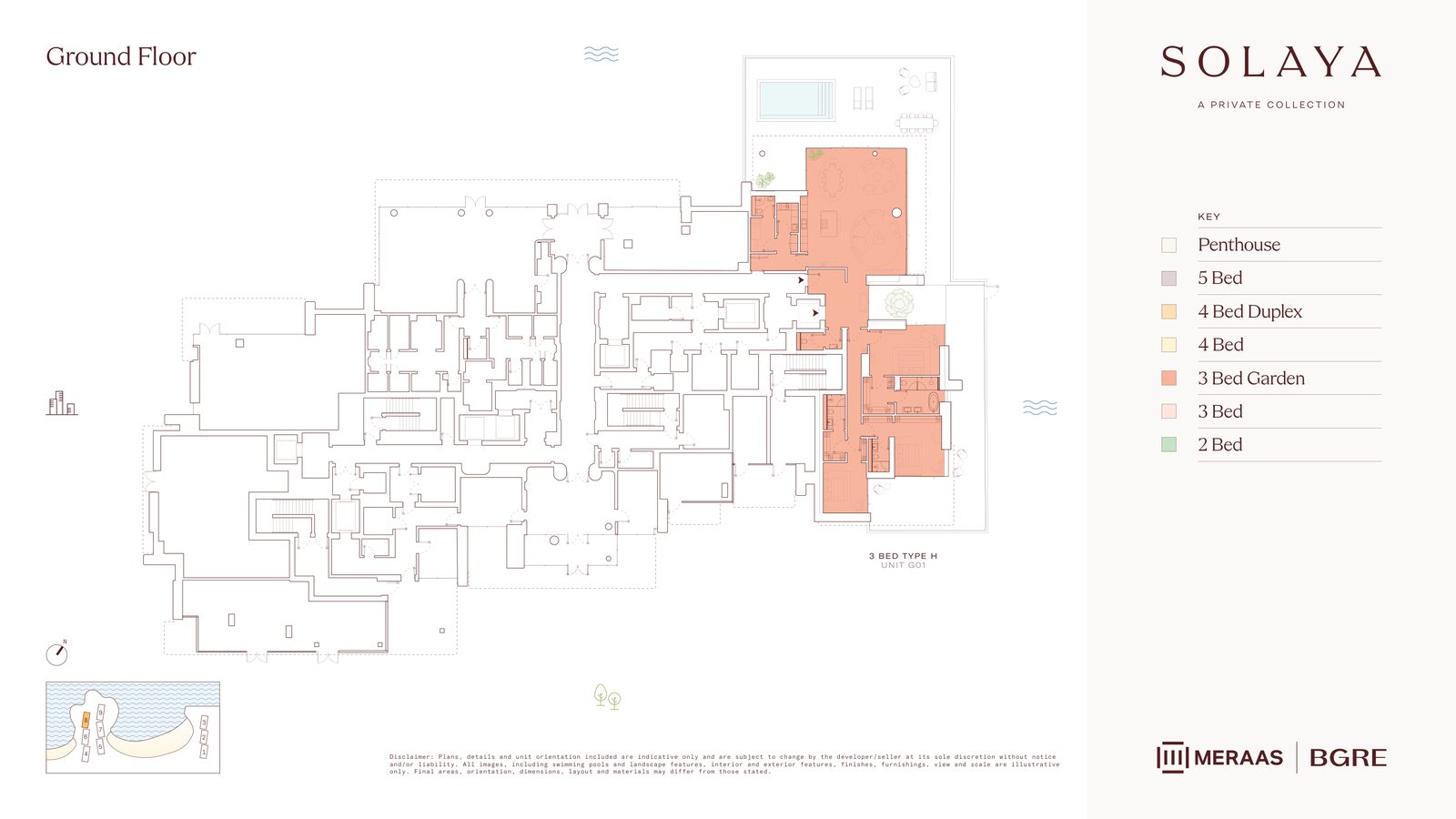 Ground floor plan of Solaya