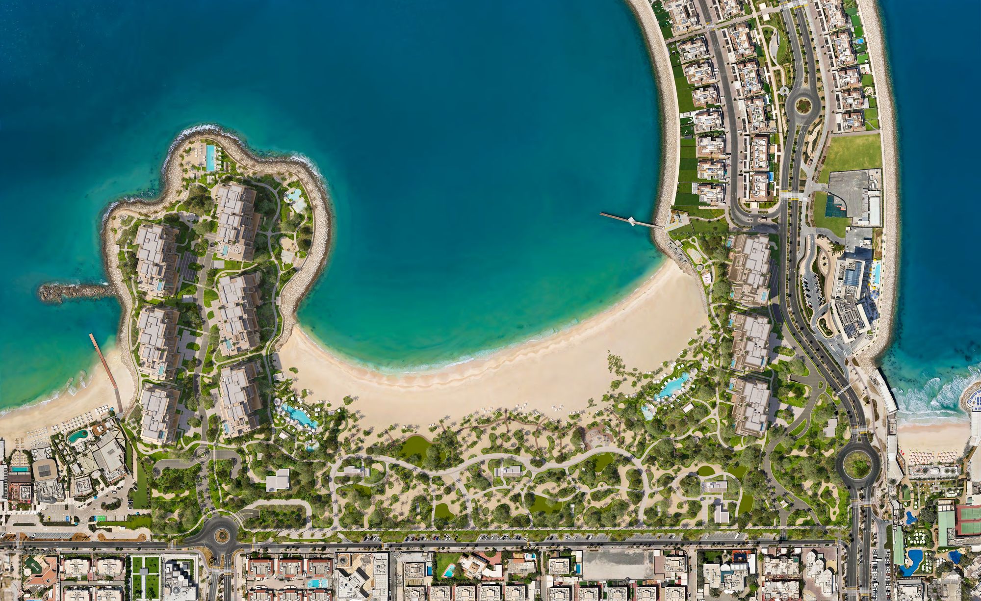 Aerial view of the Solaya masterplan