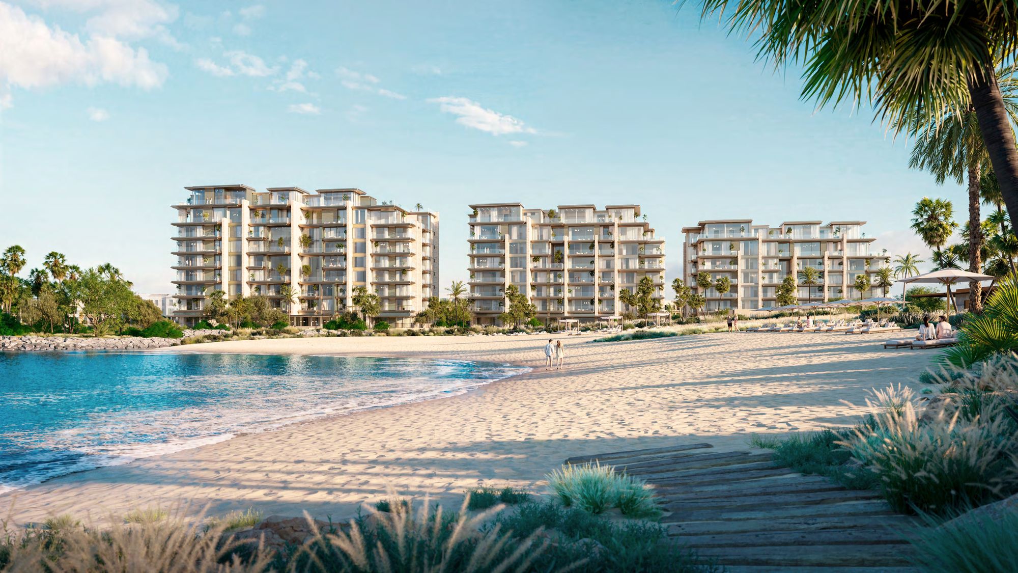 Solaya beachfront residences on the Jumeirah coastline